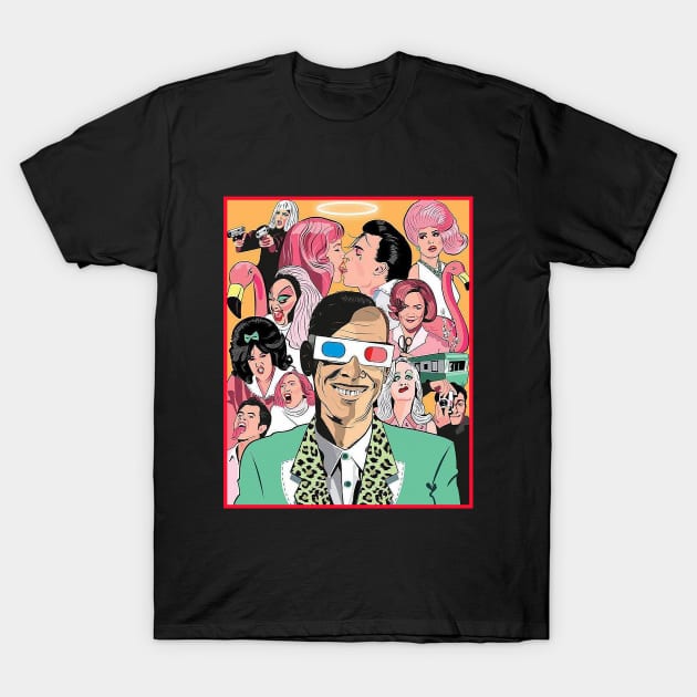 john waters T-Shirt by rclsivcreative